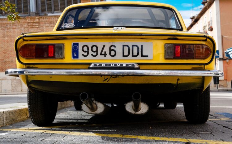  Matrícula amarilla TA: Todo sobre el coche amarillo en España