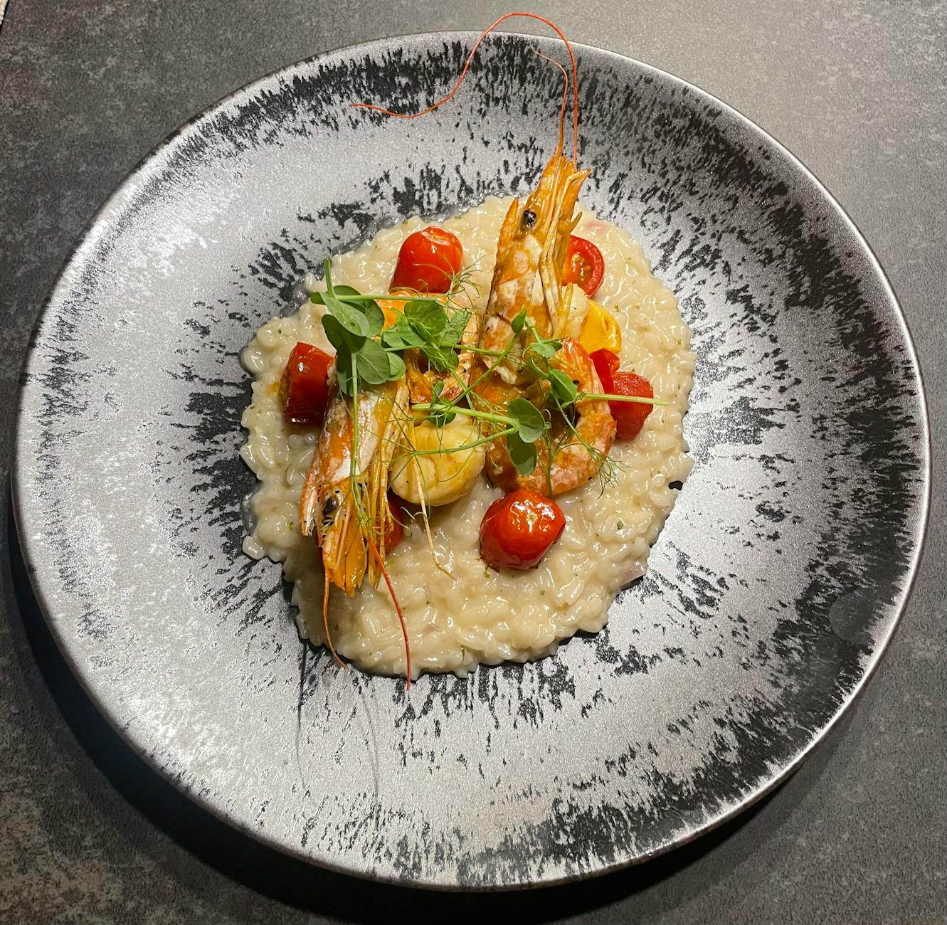 recetas de risotto de gambas delicioso y facil de preparar
